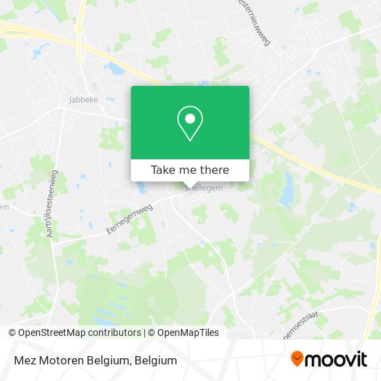 Mez Motoren Belgium map