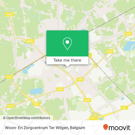 Woon- En Zorgcentrum Ter Wilgen plan