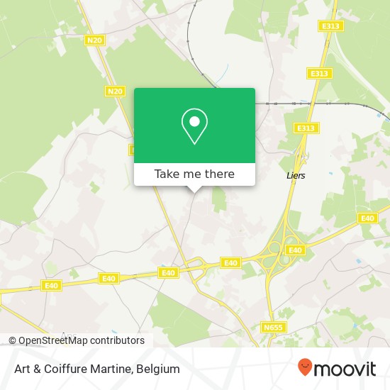 Art & Coiffure Martine map