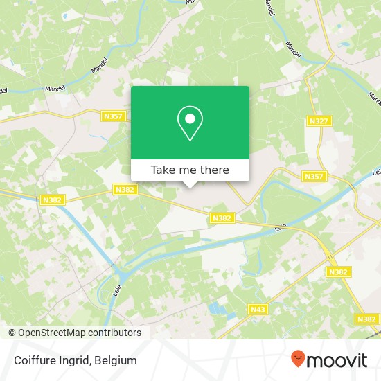 Coiffure Ingrid map