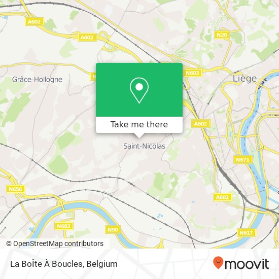 La BoÎte À Boucles map