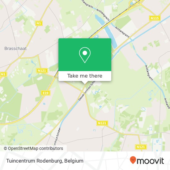 Tuincentrum Rodenburg map