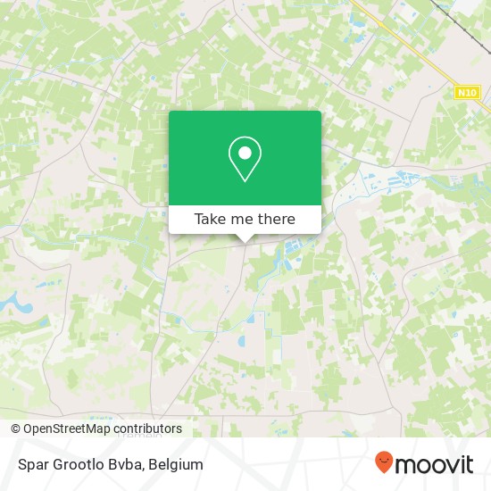 Spar Grootlo Bvba map