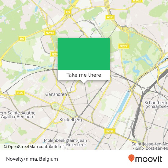 Novelty/nima map