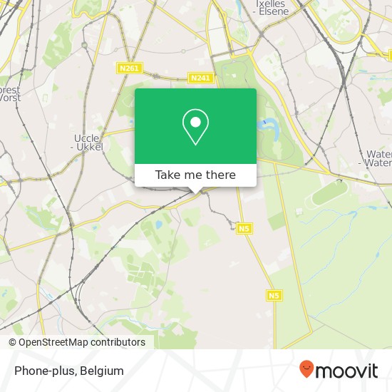 Phone-plus map