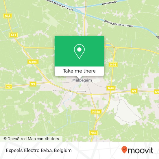 Expeels Electro Bvba map