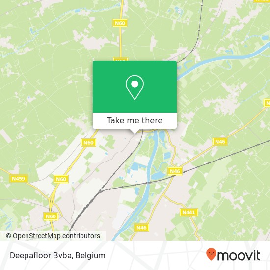 Deepafloor Bvba map