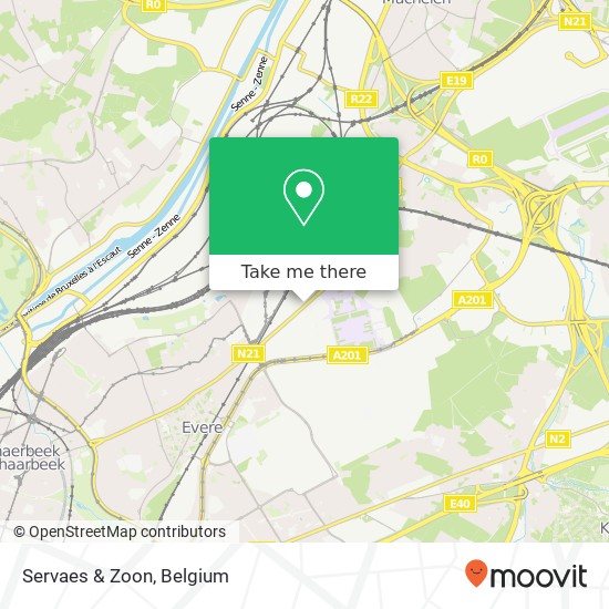 Servaes & Zoon map