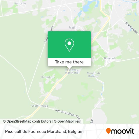 Piscicult.du Fourneau Marchand map
