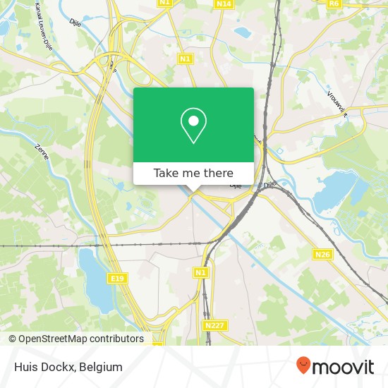 Huis Dockx map