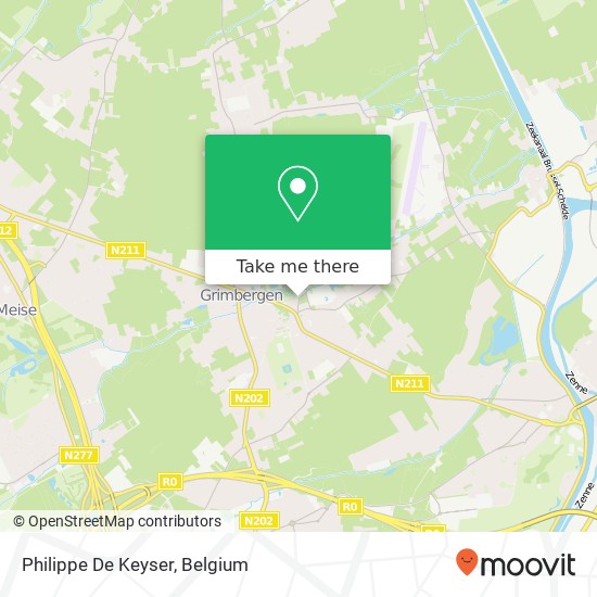 Philippe De Keyser map