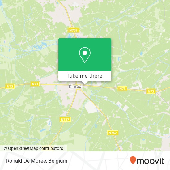 Ronald De Moree map