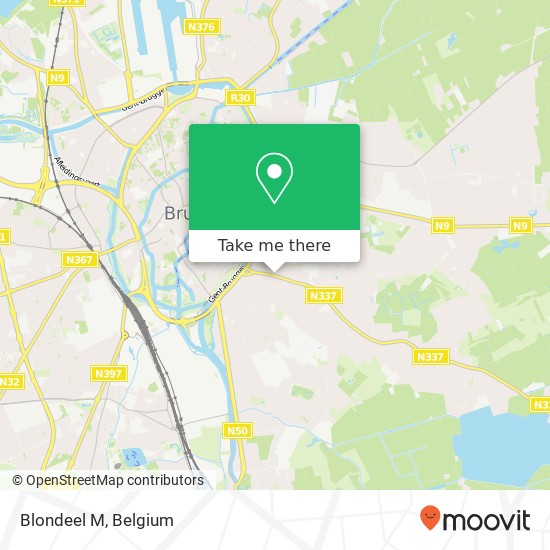 Blondeel M map