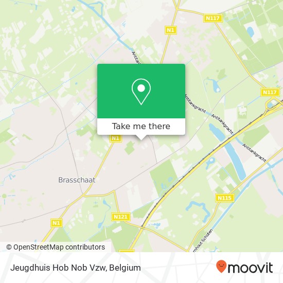 Jeugdhuis Hob Nob Vzw plan