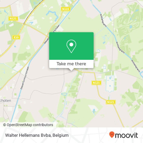 Walter Hellemans Bvba map