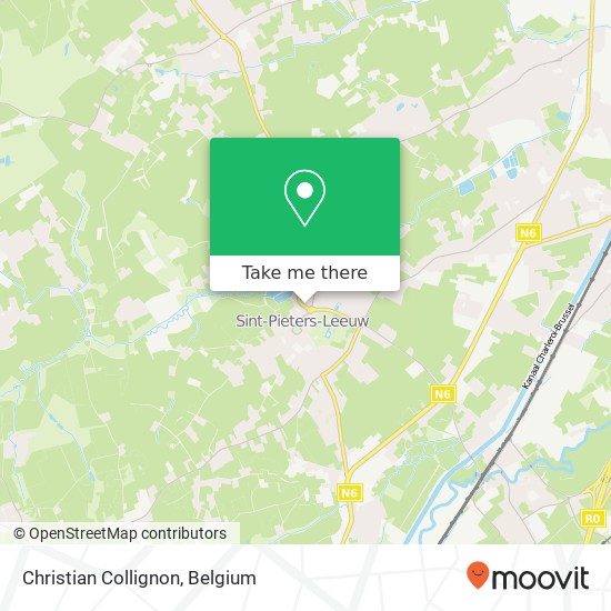 Christian Collignon map