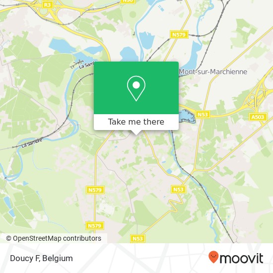 Doucy F map