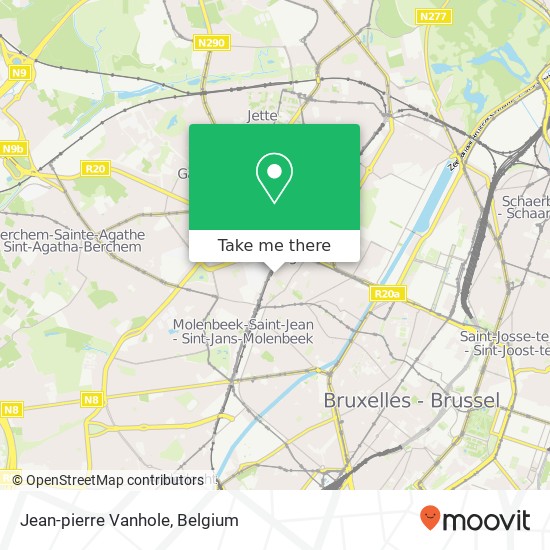 Jean-pierre Vanhole map