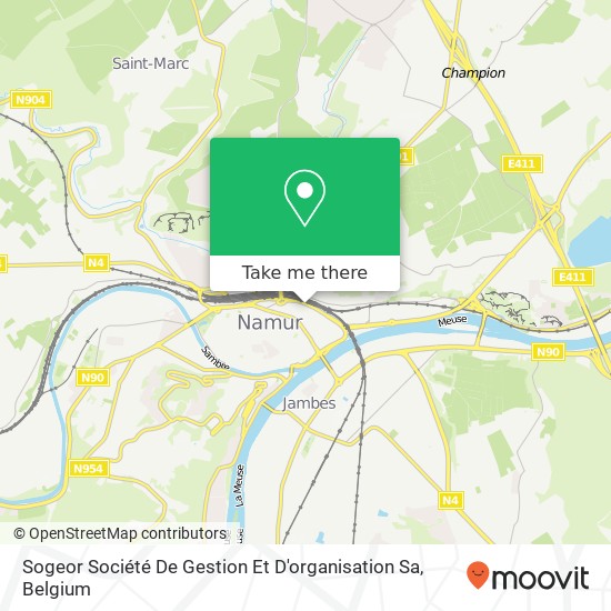 Sogeor Société De Gestion Et D'organisation Sa map