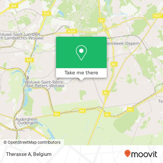 Therasse A map