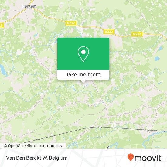 Van Den Berckt W map