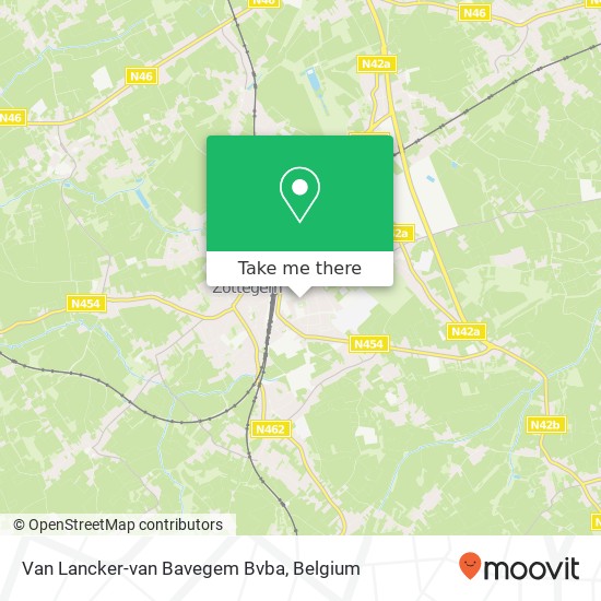 Van Lancker-van Bavegem Bvba map