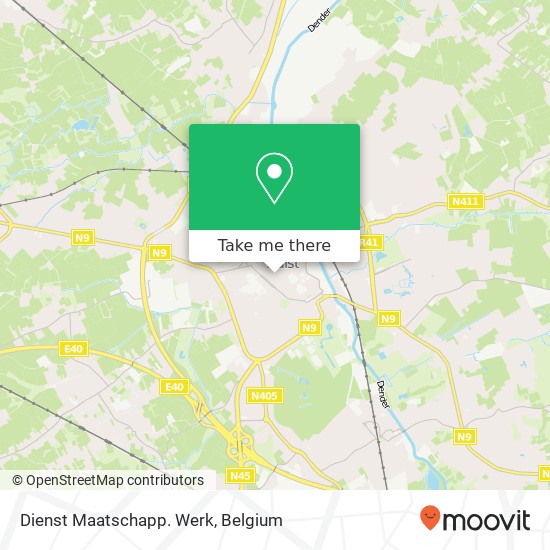 Dienst Maatschapp. Werk map