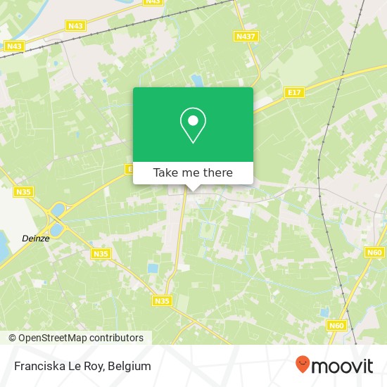Franciska Le Roy map