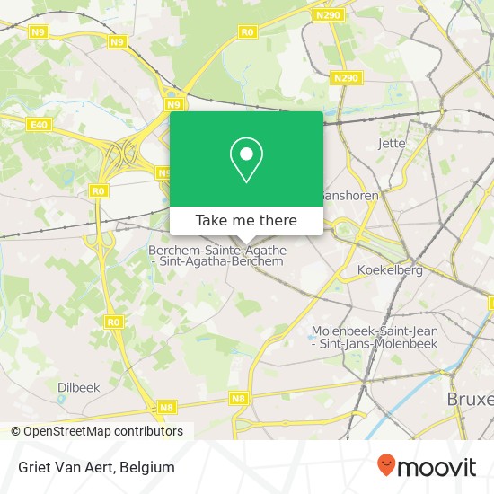 Griet Van Aert map