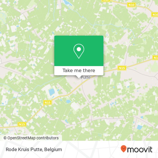 Rode Kruis Putte map