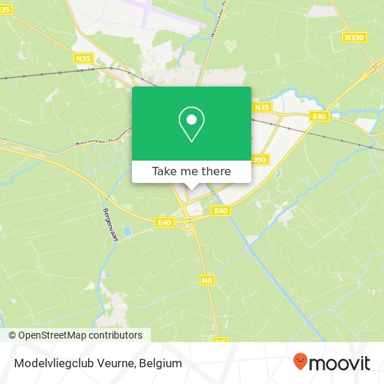 Modelvliegclub Veurne map
