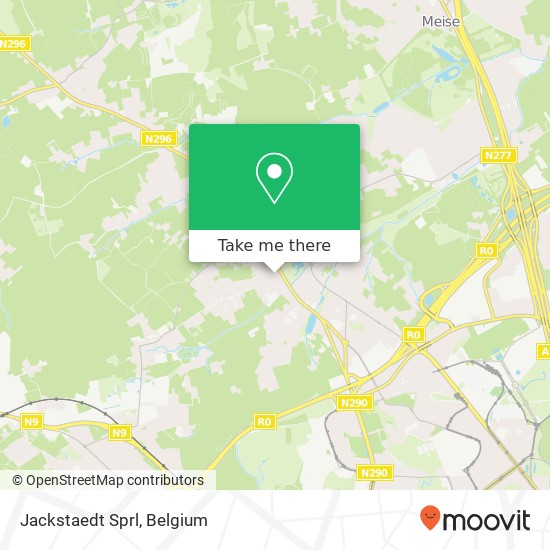 Jackstaedt Sprl map