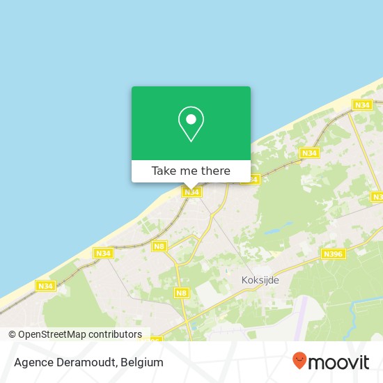 Agence Deramoudt map