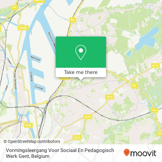 Vormingsleergang Voor Sociaal En Pedagogisch Werk Gent map