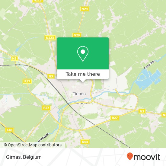 Gimas map