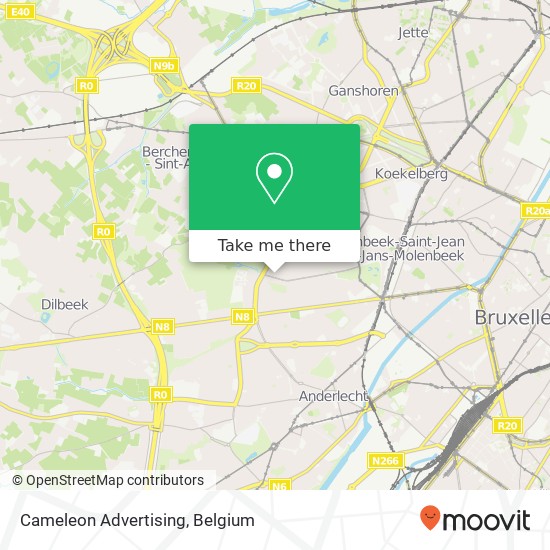 Cameleon Advertising map