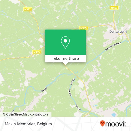 Makin' Memories map