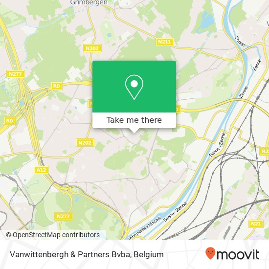 Vanwittenbergh & Partners Bvba map