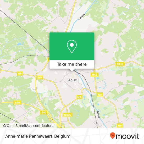 Anne-marie Pennewaert map