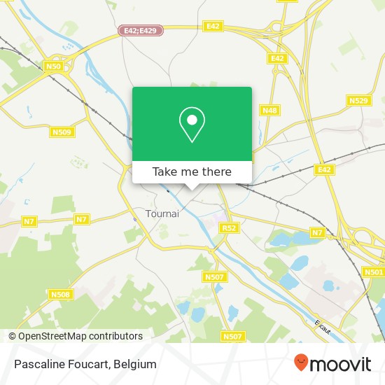 Pascaline Foucart map