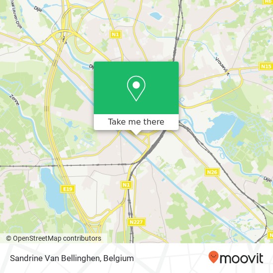 Sandrine Van Bellinghen map