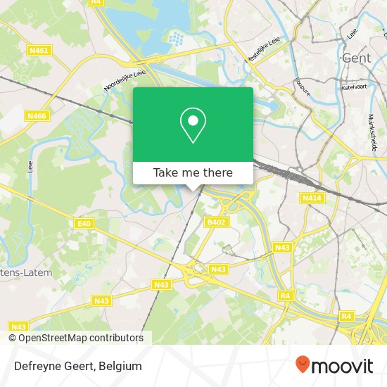 Defreyne Geert map