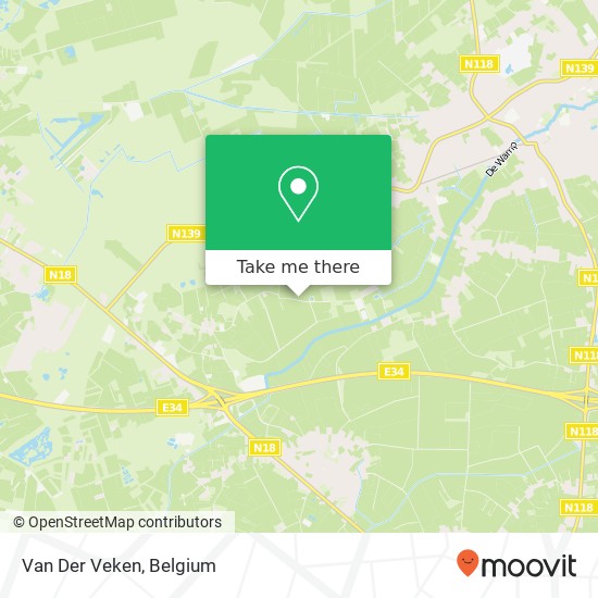 Van Der Veken map