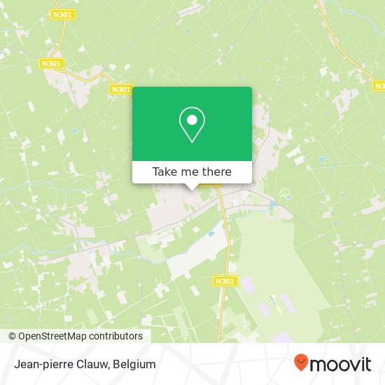 Jean-pierre Clauw map