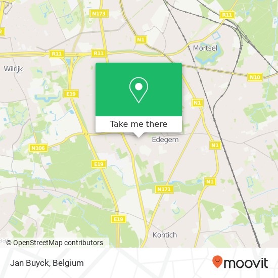 Jan Buyck map