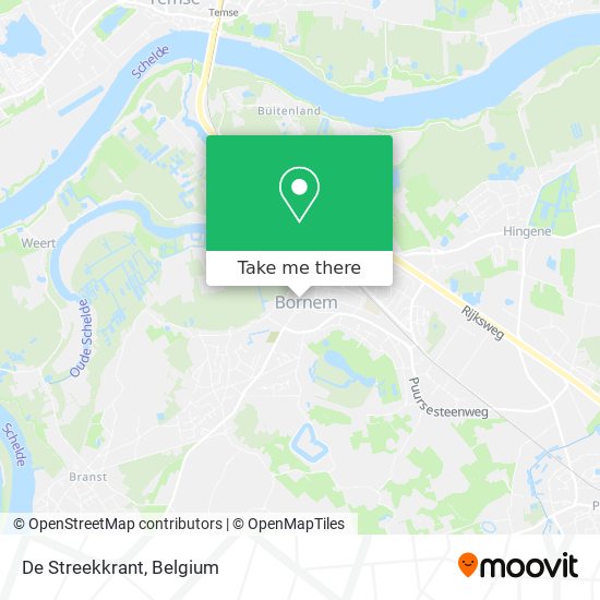 De Streekkrant map