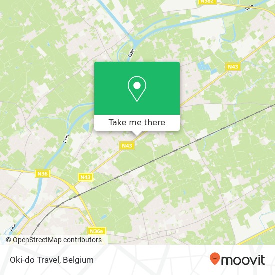 Oki-do Travel map