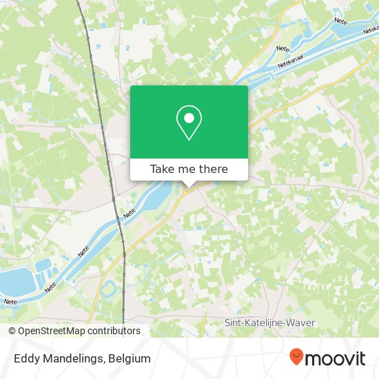 Eddy Mandelings map