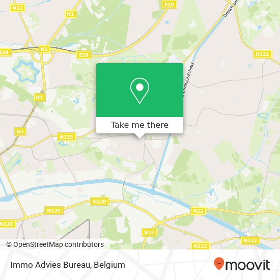 Immo Advies Bureau map