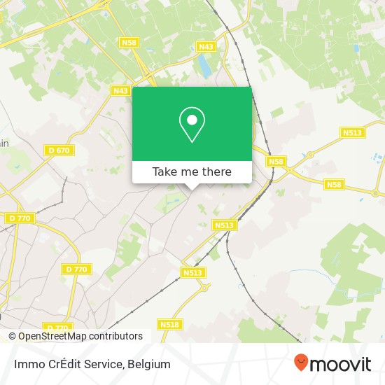 Immo CrÉdit Service map